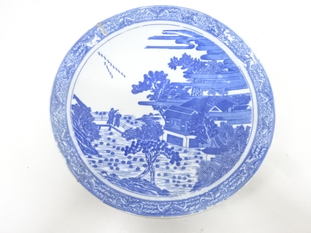 道具 ] - 道具 印判手 中国風景一尺皿 | ネットショップ圭 netshop Kei